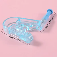 1-piece Ear Piercing Kit - Durable Steel Ball Studs & Stylish Earrings, Safe