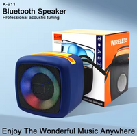 X911 Wireless Speaker Bluetooth Speakers LED Lights Wireless Speaker Outdoor