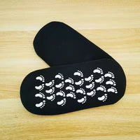 2pcs Silicone Feet Care Socks Moisturizing Gel Heel Thin Socks with Hole