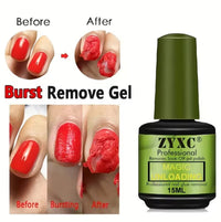 15ml Women Nail Remover Gel Tip Cleaning Synthetic Fingernail Magic Polish