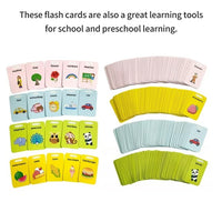 Animal Sounds Flash Cards - 112 Cards, 224 Sounds, Early Education Learning