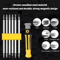 12 in 1 Magnetic Screwdriver Set Cross Flat Shaped Screwdriver Head