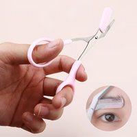 Eyebrow Trimmer Scissor with Comb Facial Hair Removal Makeup Tool Grooming