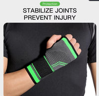 Gym Sports Wristband Wrist Protector Palm Guard Wrist Support Adjustable