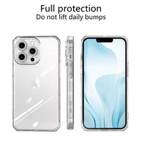 Full Covered Camera Lens Protection Four-Sided Airbag Transparent Clear Case
