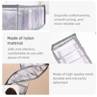 11 Compartment Home Collapsible Underwear Storage Box Nylon Organizing