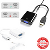 1080p Hdmi to Vga Converter for Xbox Ps3 Ps4 PC TV LEDs Etc with Sound Port