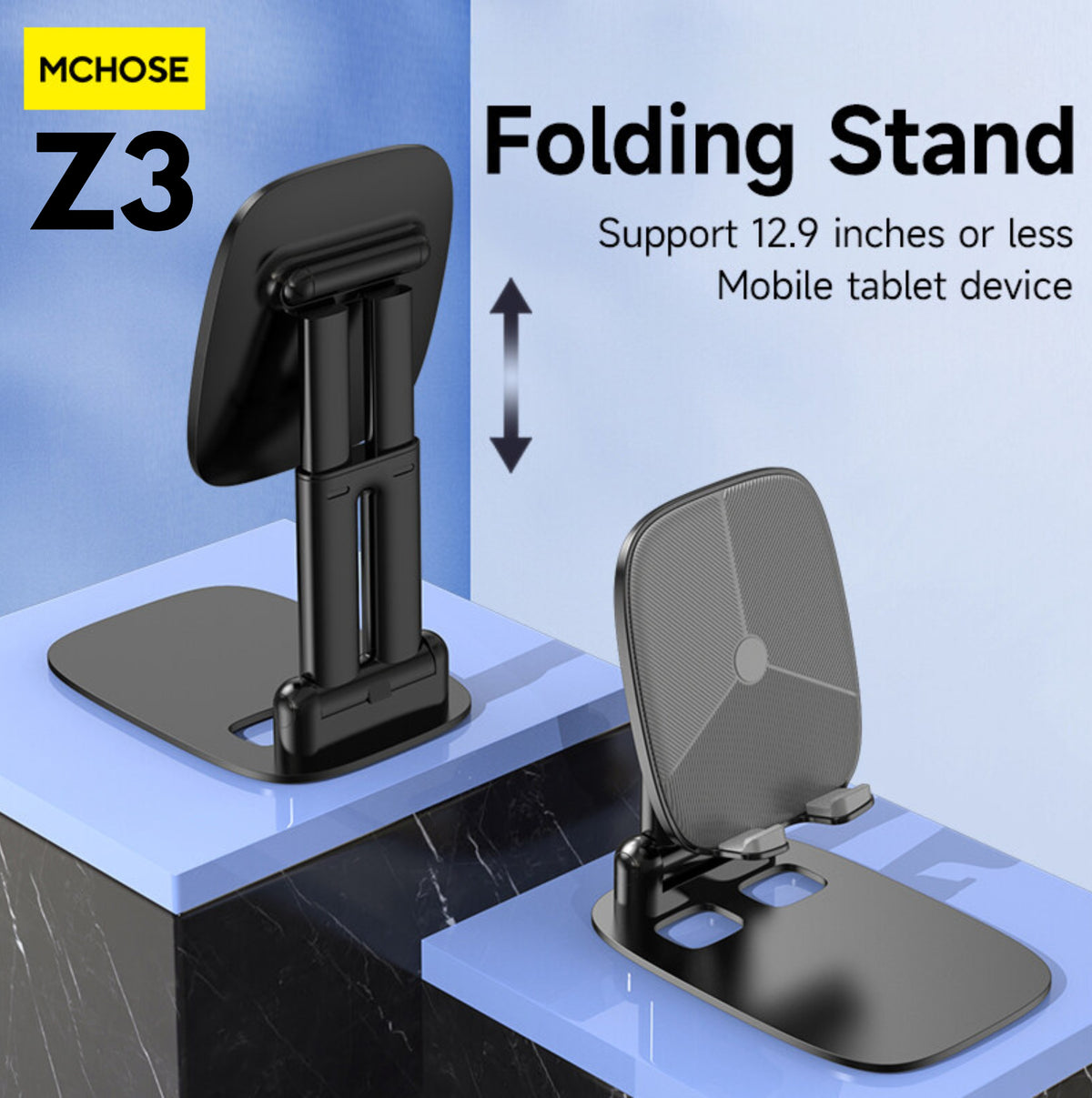 Z3 Universal Phone Stand Folding Desktop Phone Holder Premium Portable
