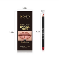 12pcs Multi-color Lip Liner Set, Waterproof, Sweat Proof, Long Lasting and