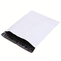 White Shipping Bag Recycled Poly Mailer Flyers Upto 500 Bags [20cm X 30cm +