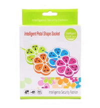 Flower Petals/UFO Shape Multi Plug Extension Cord Power Socket with 4/2 USB