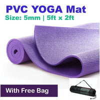 Yoga Mat - 4mm Non-Slip + Free Bag