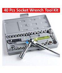 Aiwa 40 PC Tool Kit Set and Socket Wrench