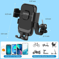 360° Rotatable Motorcycle & ATV Handlebar Phone Holder