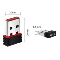 High Speed Mini USB WiFi Wireless Adapter High Speed Network Card 300Mbps