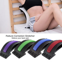 Magic Back Support Massager Stretcher Equipment Massage Tools Massager Magic