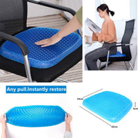 Chair Seat Cushion Seat Cusion Silicon Ice Gel Seat Cushion Egg Sitter 3d