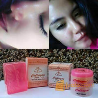 Collagen Plus Vit E Cream Set (Day & Night Cream with Soap)