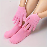 Moisturizing Gel Socks Foot Care Gel Moisturizing Silicone Socks & Gloves