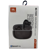 Jblmz-t300 | Sweat-Resistant Bass Earbuds Featuring 30h Battery, Fast
