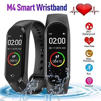 M4 Smart Watch Band 4 Fitness Tracker for Android & Apple