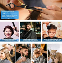 Precision Hair Styling Shears: Right-Handed, Texturizing & Cutting Scissors