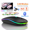 Tablet Phone Computer Bluetooth Wireless Mouse Charging/Battery Mouse