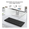 K-1000 Mini Keyboard 78-Key Mini Keyboard USB Powered Wired Keyboard