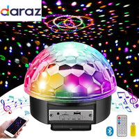 Crystal Magic Ball Christmas Light Dj Lights Dance Club Party + Remote