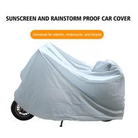 Motorcycle Clothing Peva Single Layer Rainproof Sunscreen Bicycle Cover