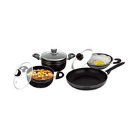 Taiko Non-Stick Cookware Cooking Set - 7 Pcs