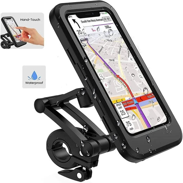 Universal 360° Waterproof Motorcycle Bike Phone Holder