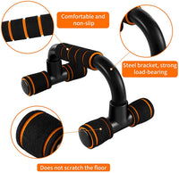 2x Handle Push Up Stands Pull Gym Bar Workout Training Exercise Home Fitness