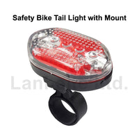 Mountain Bike Tail Light Taillight Safety J-rt08 5 X LED 7-Mode Red Safety