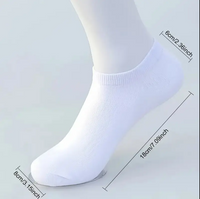 3 Pairs Unisex Casual Plain Color Boat Socks Thin Breathable Comfy