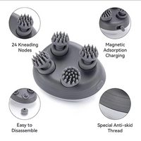 Automatic Electric Massager, 24 Kneading Nodes, Waterproof Deep Tissue