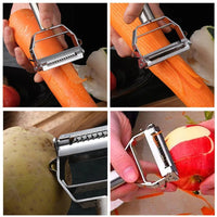 4 in 1 Stainless Steel Multi-function Peeler Slicer Vegetable Fruit Potato