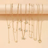 6pcs Necklace European and American Simple Temperament Lovely Atmosphere