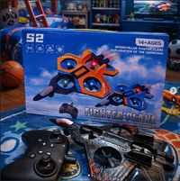 S2 Fighter Plane Rc Drone S2 Fighter Plane with 360 Rotation & 4 Motor Wings