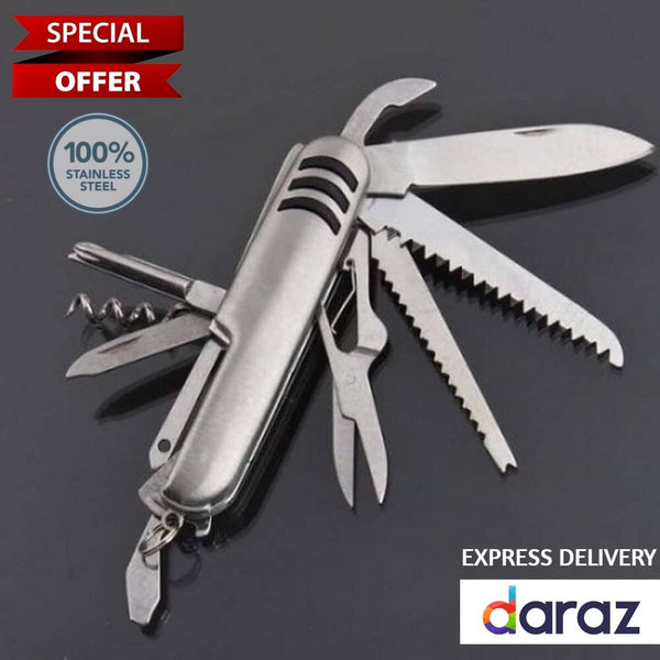 Multipurpose Stainless Steel 11 in 1 Knife Set