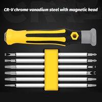 12 in 1 Magnetic Screwdriver Set Cross Flat Shaped Screwdriver Head