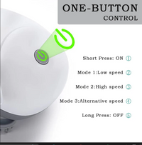 Automatic Electric Massager, 24 Kneading Nodes, Waterproof Deep Tissue