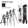 3120 Black Edition Tripod Stand for Phone and Camera Adjustable Aluminum Alloy.