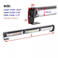 Vip Light Bar 28cm Light Bar Red White Blue Vip Light Bar Emergency Strobe