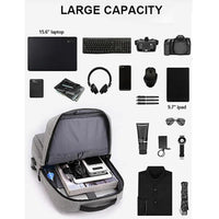 Premium Backpack Travel Business USB Charging Port School Bagpack Laptop