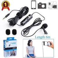 Boya By-m1 Lavalier Clip-On Microphone for Smartphones, Camcoders, DSLR