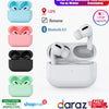 Tws Pro Wireless EarBuds with Charging Case Red & Blue Light Touch Sensor