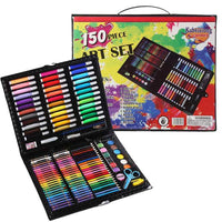 208pcs/168pcs Kids Painting Drawing Art Set with Crayons Oil Pastels