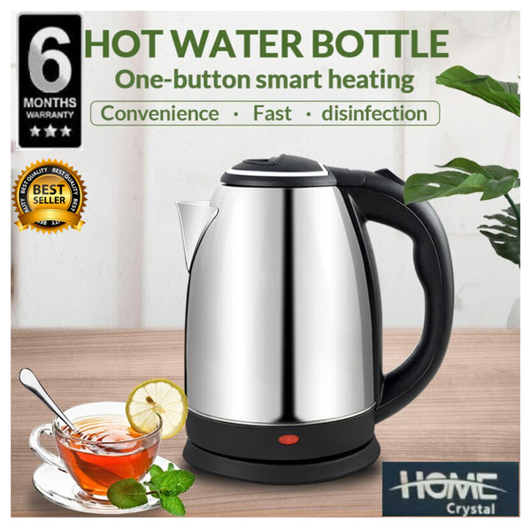 Stainless Steel Electric Kettle 1.8l 1500w Ptc-07889 Thermometer Hot Water
