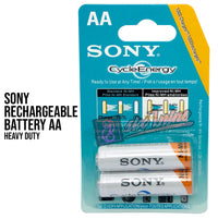 So-ny Cycle Energy 4600mAh (2pcs) Rechargeable Battery Aa